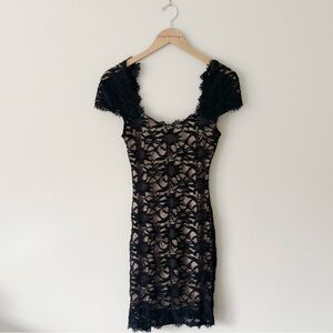 Jump Apparel Black Lace Dress